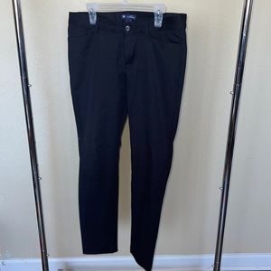 Black slim city pants